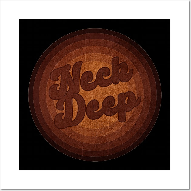 Neck Deep - Vintage Style Wall Art by Posh Men